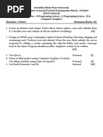 T.Y. B.SC Computer Science Slips Java Mar - Oct Pattern 2013-Min PDF