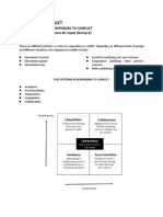 Resolving Conflict: Module 4 Lesson 1: Responses To Conflict Prepared By: Fatma Tahara M. Capal (Group 4)