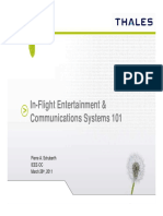 In-Flight Entertainment & Communications Systems 101: Pierre A. Schuberth Ieee-Oc March 28, 2011