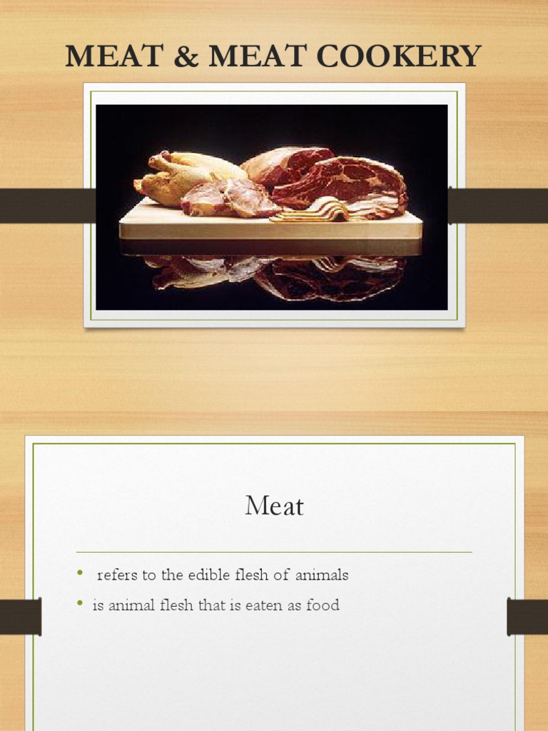 Market Forms of Meat Explained | PDF | Beef | Offal