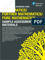 International A Level Maths SAMs1