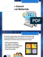 Computer-Based Instructional Materials and Tools