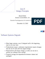 Java II Design Principles: Bernd Kiefer Bernd - Kiefer@dfki - de