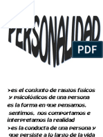 Exposición de La Personalidad