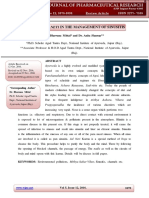 Role of Jala Neti in The Management of Sinusitis