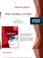 Open Journal Systems - Presentación