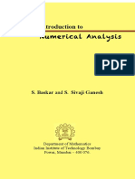 Reference Book For Numerical Analysis
