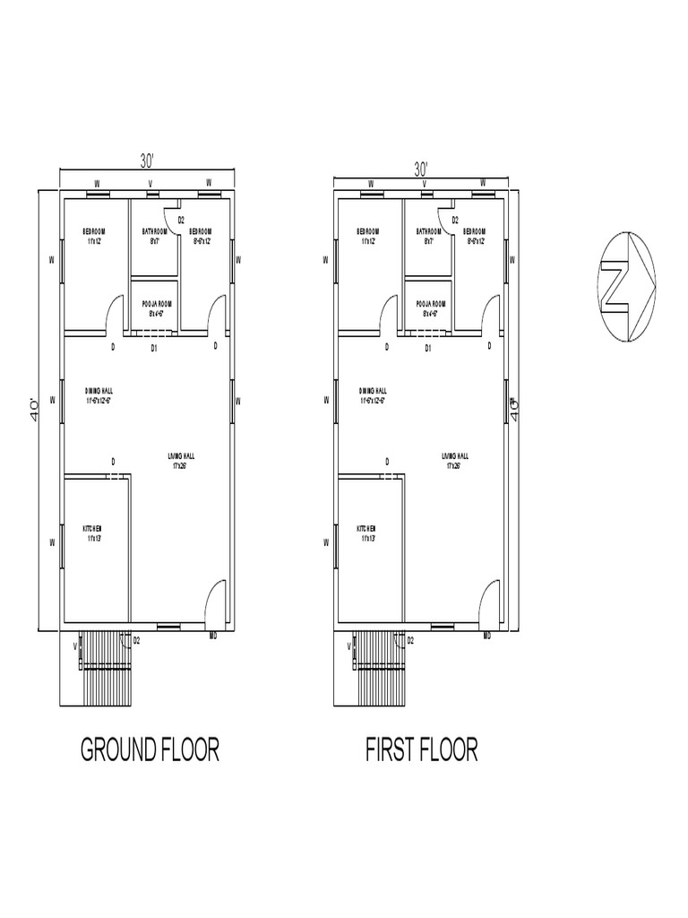 Floor Plan Dimensions for Home Layout | PDF