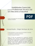 5 Habilidades Diferenciadas para Profissionais Técnicos Mecânico (A)