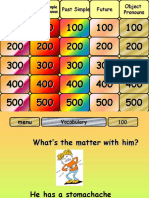 Revision Jeopardy For Final Exam