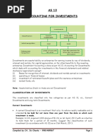 As 13 - Investment Accounts