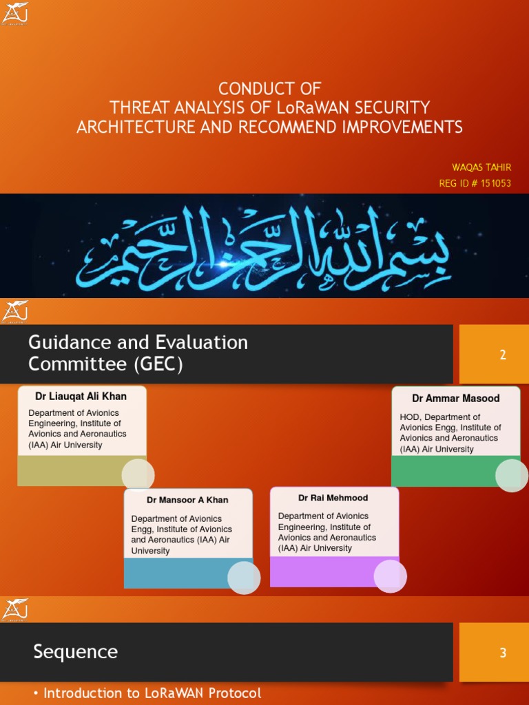 LoRaWAN Security Threat Analysis 2018 | PDF | Encryption | Wireless ...