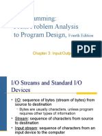 C++ Programming: From Problem Analysis To Program Design, Fourth Edition (Chapter 3: Input/Output)