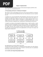 4.1 Programming and Iterative, Evolutionary Development: Chapter 4: Implementation