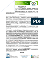 Resolución 1160 Del 22 de Abril de 2019 - Apertura de Sede IE La Presentacion - Riosucio