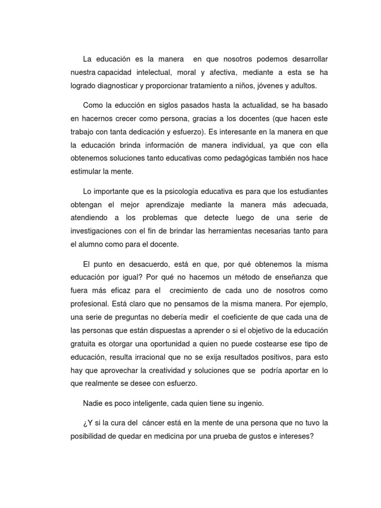 Analisis | PDF | Crecimiento personal y profesional
