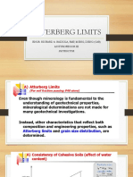 Atterberg Limits Fall Cone Method