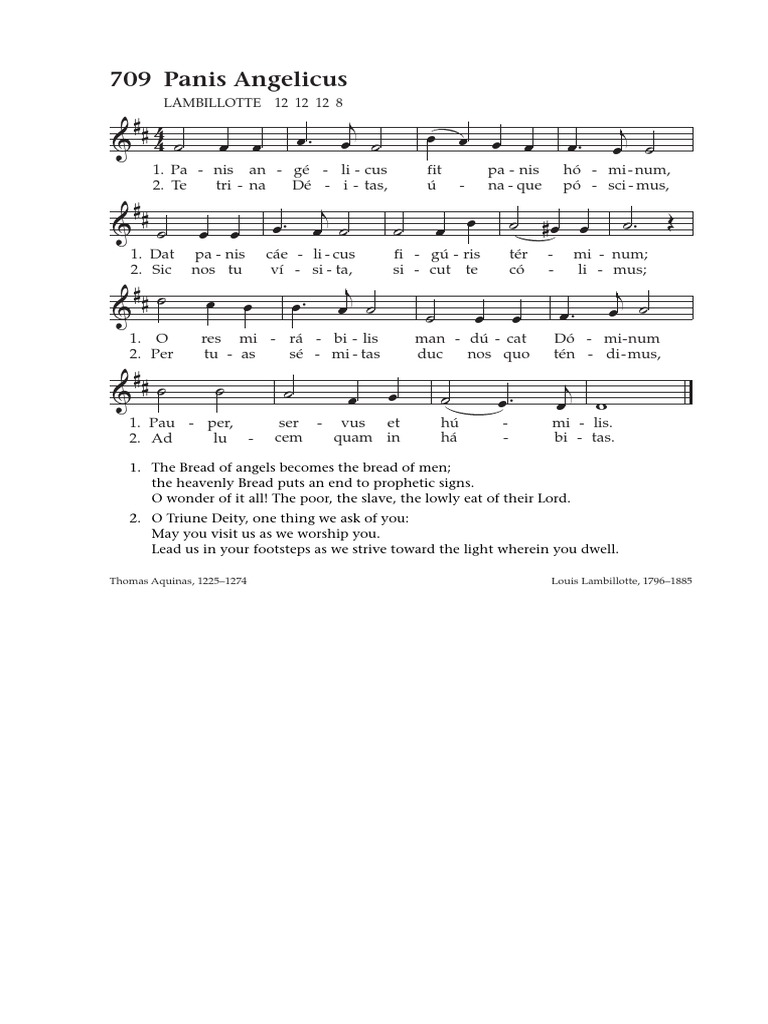 Panisangelicus PDF | PDF