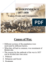 War of Independence 1857-1858: Causes, Events and Consequences