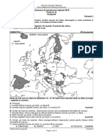 Document 2019 08 26 23332014 0 Subiecte Geografie Bac 2019 PDF