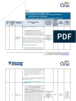 Formato para Elaborar Cronograma de Actividades