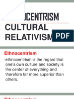 Culture 01 Ethnocentrism