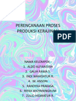 Perencanaan Proses Produksi Kerajinan