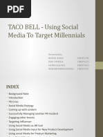 Taco Bell - Using Social Media To Target Millennials