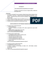 Calculo de Costos Financ Del Patrimonio y de La Empresa