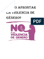 Cómo Afrontar La Violencia de Género