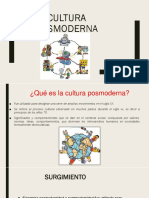 Cultura Posmoderna 