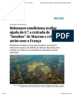 Noticia Bolsonaro Amazonia