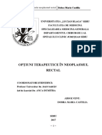 Optiuni Terapeutice in Neoplasmul Rectal PDF