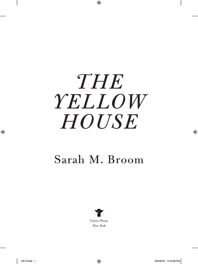 THE YELLOW HOUSE Prologue PDF New Orleans Business