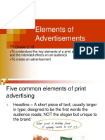 2.10 Elements of Advertisements