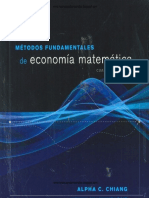 Alpha Chiang - Métodos Fundamentales de Economía Matemática PDF