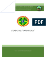 Sílabo De: "Jardineria": Universidad Nacional Agraria de La Selva