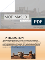 Moti Masjid: - The Pearl Mosque
