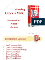 Olper's Milk Brand Positioning Strategy