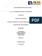 Avance de Estadistica