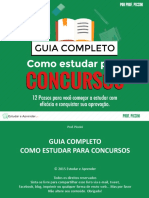 Piccini - Como Estudar Para Concursos