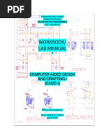 Workbook/ LAB Workbook/ Lab Manual: Computer Aided Design and Drafting I Computer Aided Design and Drafting I (CADD-I)