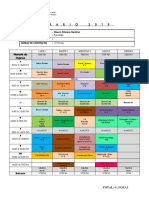 Horario Mauro Olivares 2019