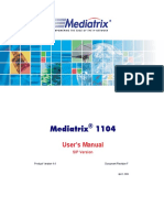 Mediatrix 1104: User's Manual