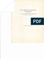 The Three Way Method To English 0001 PDF