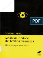 Abril Gonzalo. Analísis Crítico De Textos Visuales. Mirar lo que nos mira..pdf