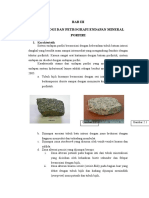 Mineralogi Dan Petrografi Endapan Mineral Porfiri