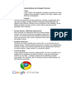 Características de Google Chrome