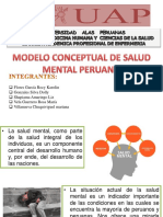 Modelo Conceptual de Salud Mental Peruano