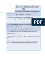 Estados de Oxidacion